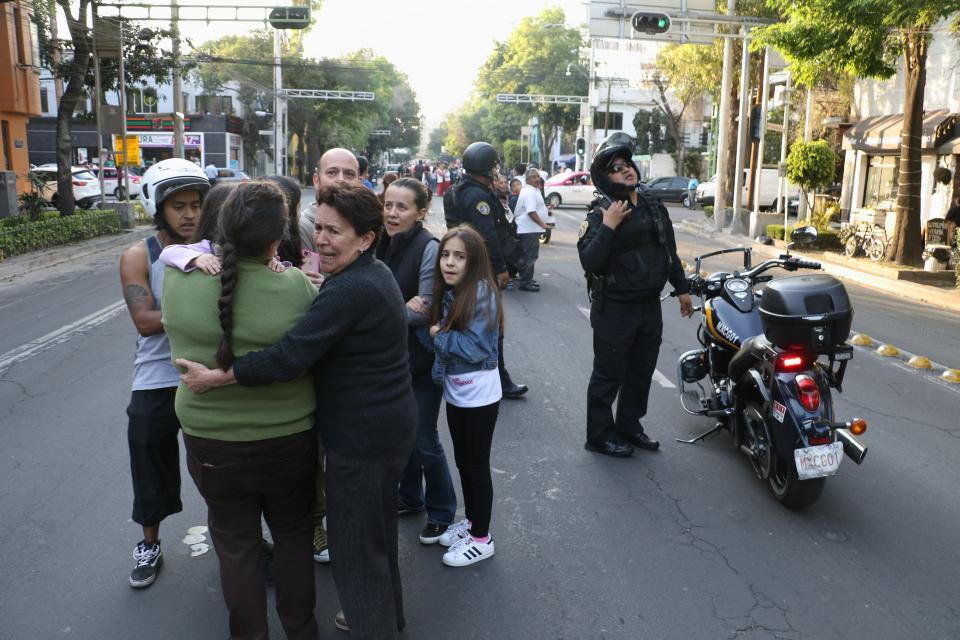 FOTOS: Así se vivió el sismo en CDMX