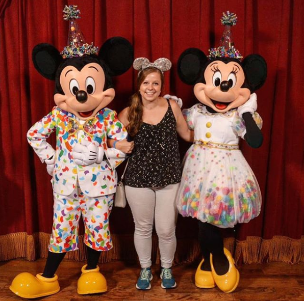 Walt Disney World Mickey and Minnie Mouse 90th birthday outfits