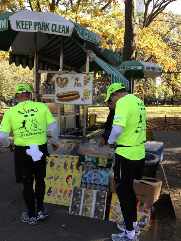 An unconventional water stop.