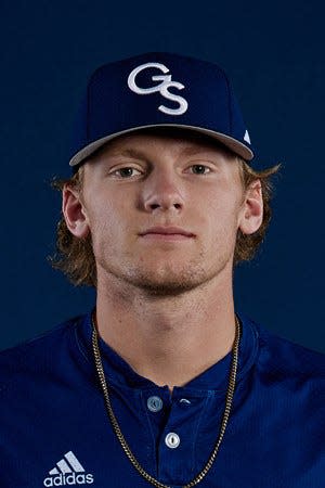 Georgia Southern left-hander Hayden Harris of Grovetown pitched for the Savannah Bananas in 2021 and was a key contributor in the playoffs.