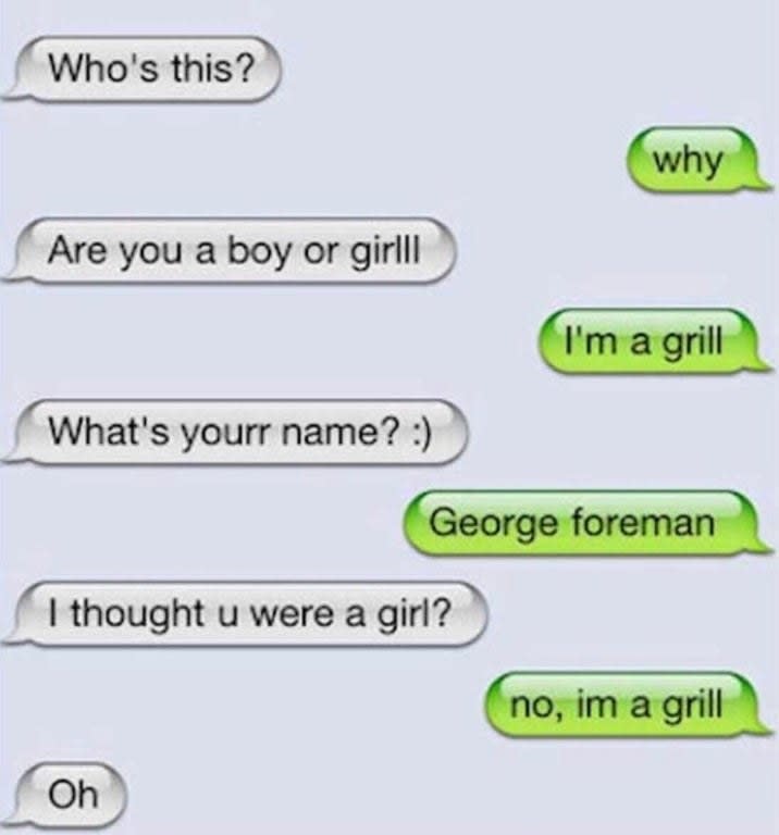 person saying they are not a girrl they are a grill