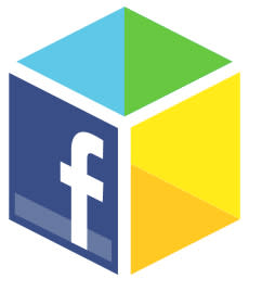 This undated handout product image provided by Facebook shows the company's logo for its new App Center. On Thursday, June 7, 2012, Facebook is beginning to roll out its App Center to its nearly 1 billion users, so they can find games and other applications with a social component more easily. The App Center will initially feature about 500 Facebook apps, mostly games, that the company has reviewed to meet its quality standards. (AP Photo/Facebook)