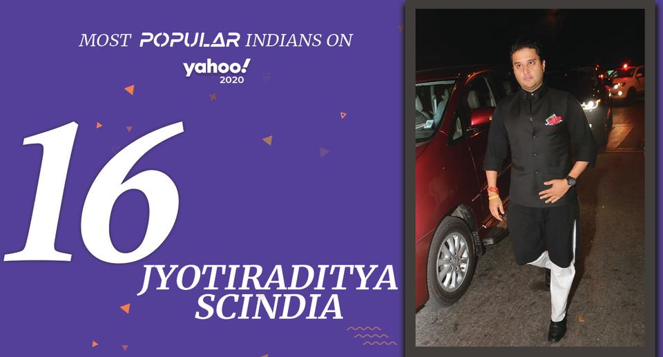 Jyotiraditya Madhavrao Scindia (born 1 January, 1971) Indian Politician