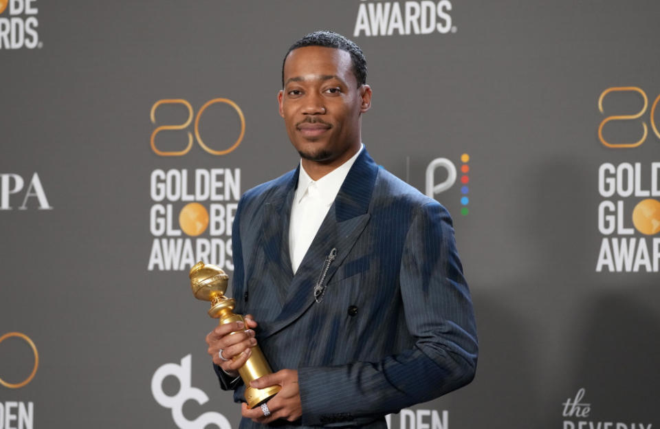 Tyler James Williams almost died from septic shock after a failed operation in his battle with Crohn's disease credit:Bang Showbiz