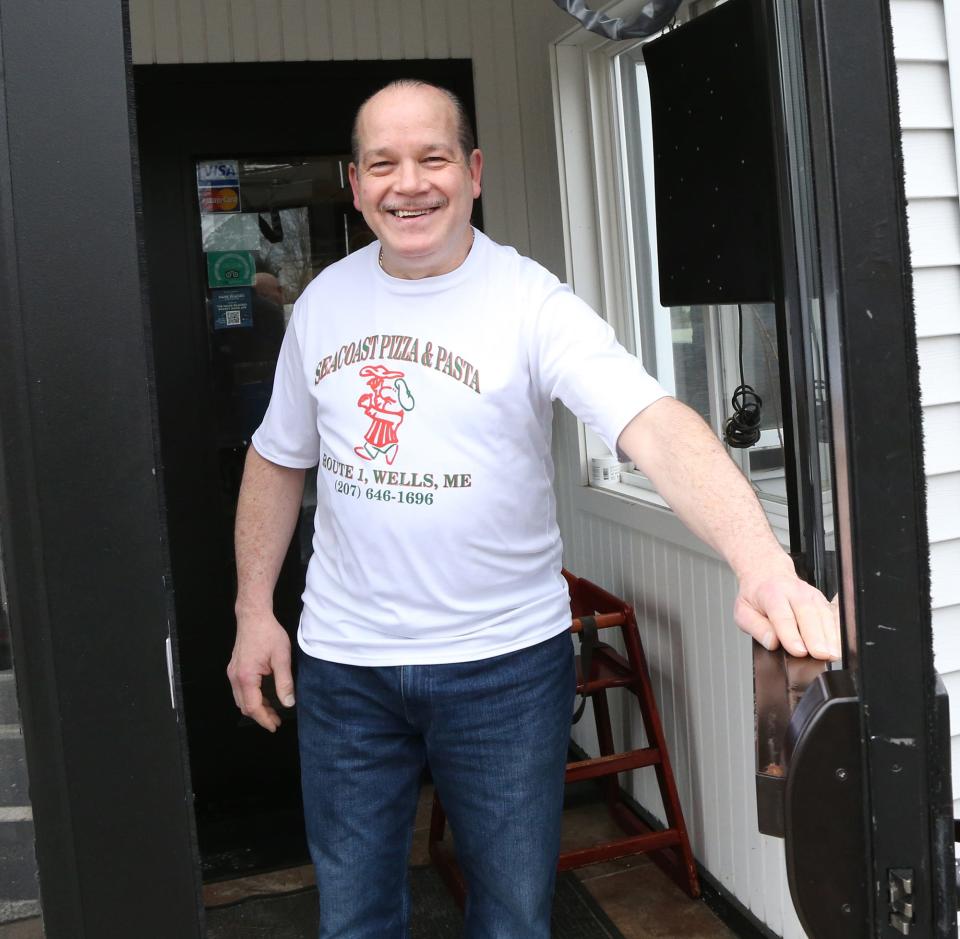 Frank DiGangi is the owner of Seacoast Pizza in Wells, which has just been recognized by Far and Wide Travel as having the best pizza in Maine.