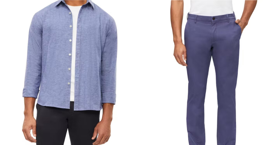 Casual shirt and chinos from Van Heusen