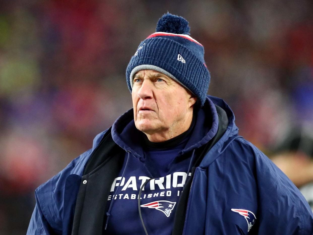 Bill Belichick was fined for his part in Spygate back in 2007: Getty