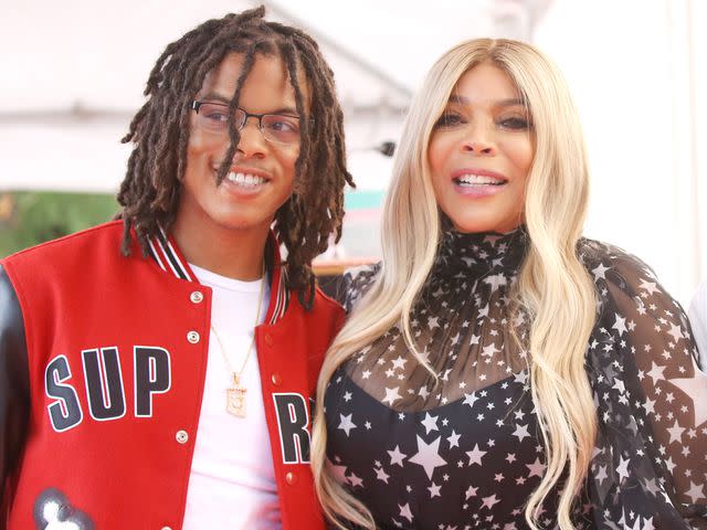 <p>Michael Tran/FilmMagic</p> Wendy Williams and son, Kevin Hunter Jr. attend the ceremony honoring Wendy Williams with a Star on The Hollywood Walk of Fame held on October 17, 2019.