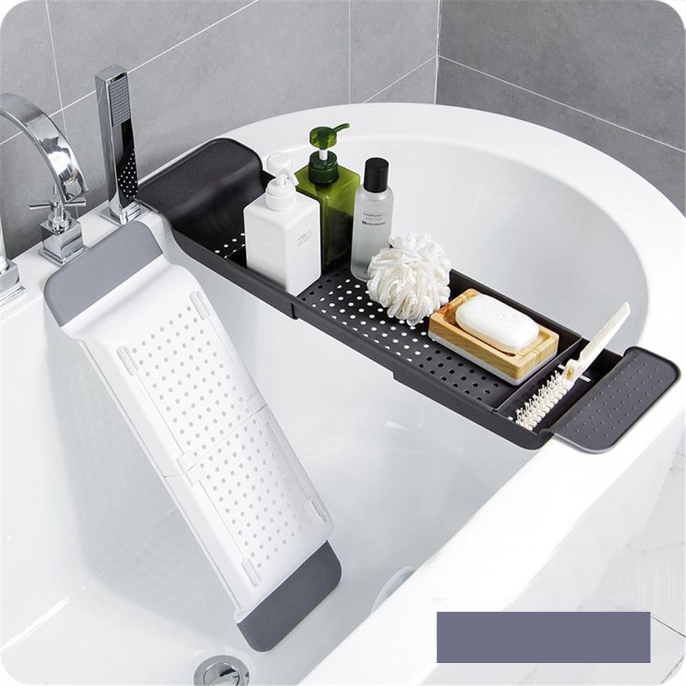 8) Extendable Bathtub Caddy