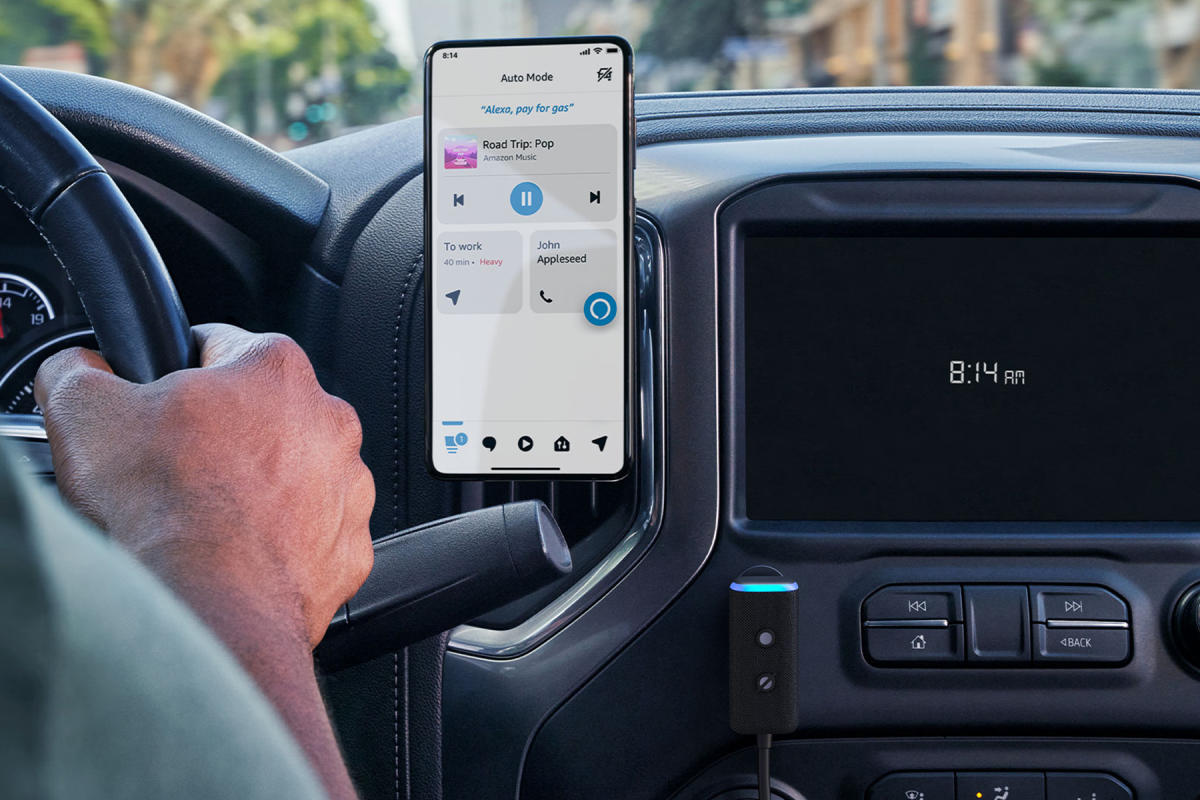 Smart Car on a Budget: 's Echo Auto Adds Alexa to Your Car