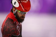 <p>Canadian speed skater Charles Hamelin is headed home from the Games medaless, but we’ll always have fond memories of his lush, full chin curtain. (Getty) </p>