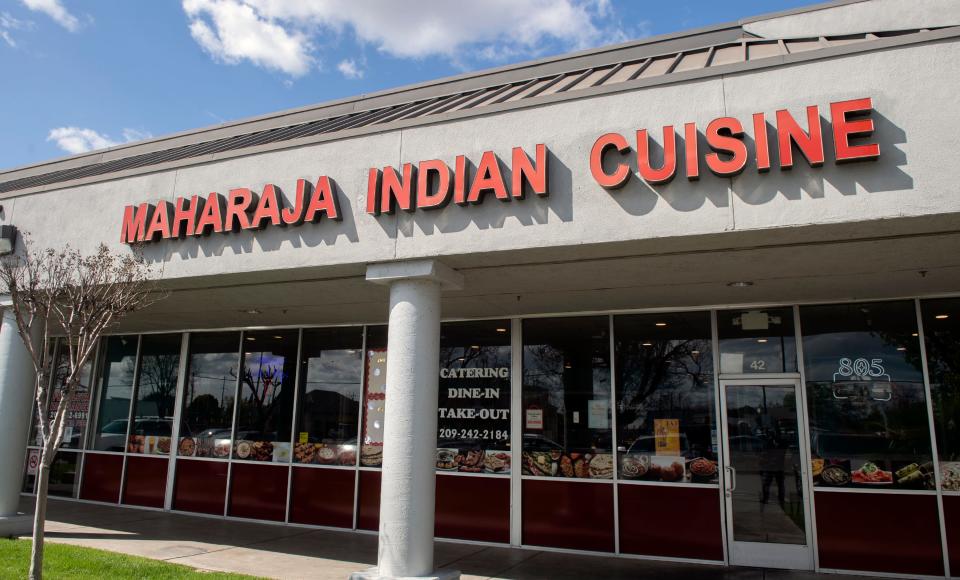 Maharaja Indian Cuisine is located in the Eastland Plaza shopping center in Stockton.