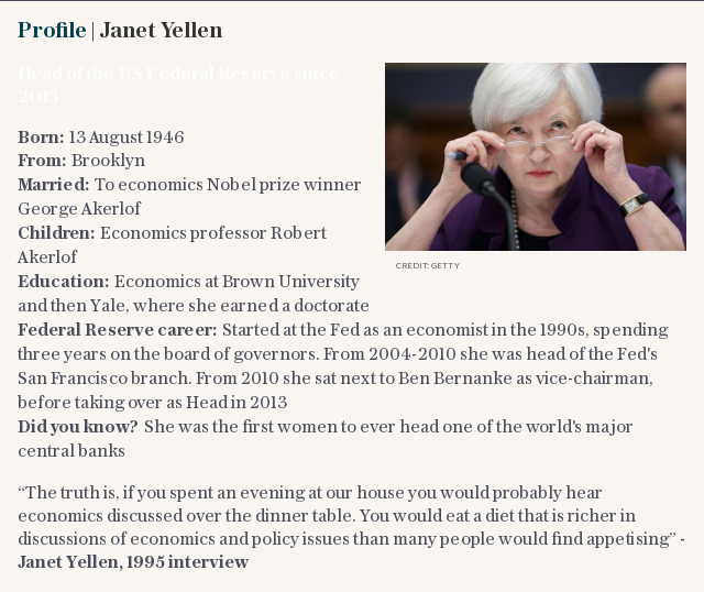 Profile | Janet Yellen