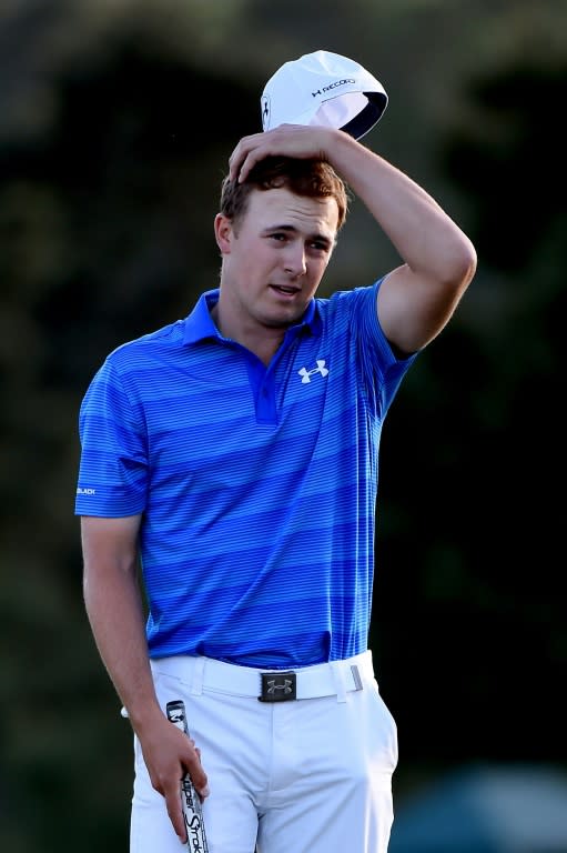 The 2015 Masters champion Jordan Spieth looked poised for back-to-back triumphs until a back-nine Sunday meltdown last April