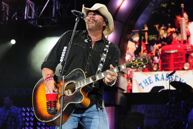 <p>Mediapunch/Shutterstock</p> Toby Keith performing in Connecticut in September 2012