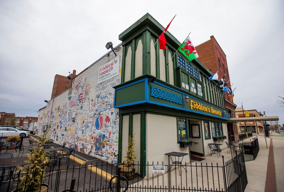 The exterior of Fidler’s Hearth Monday, April 5, 2021 in South Bend.