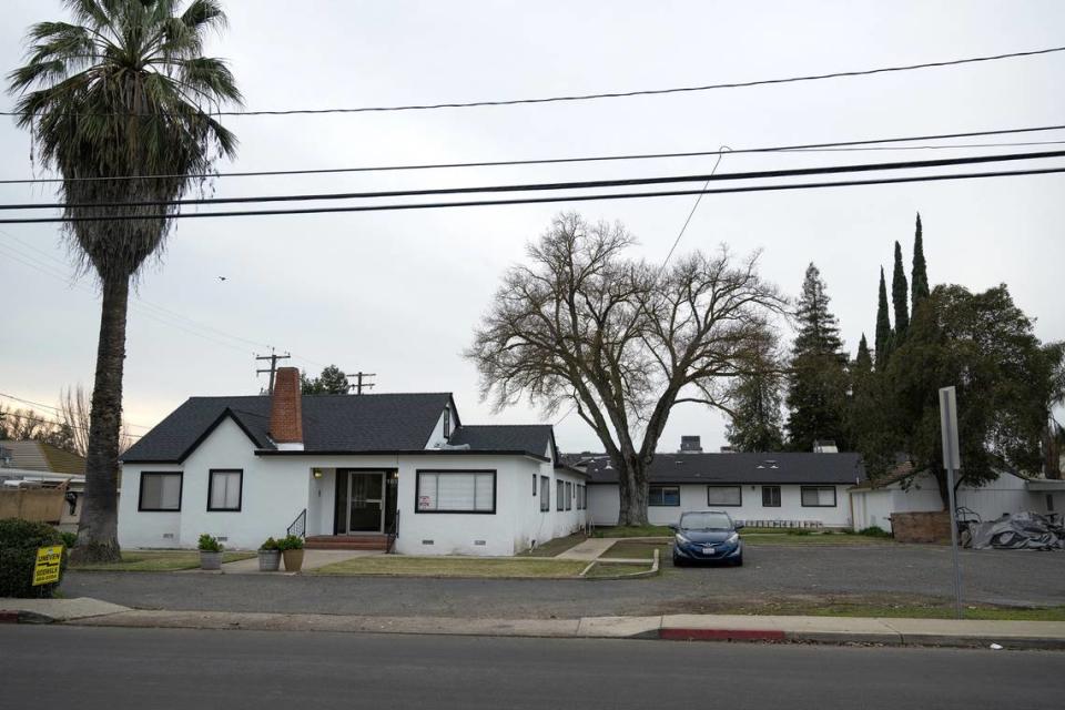 Former site of the Las Palmas Estates on Colorado Avenue in Turlock, Calif., Tuesday, Feb. 13, 2024.