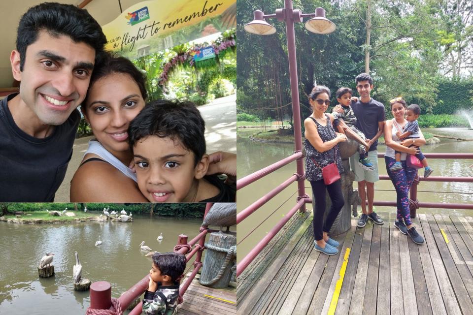 Family day at Jurong Bird Park