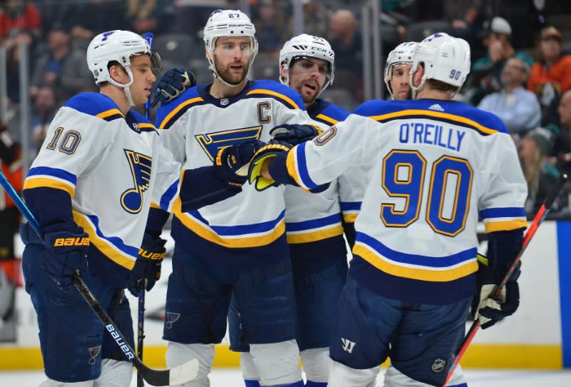 NHL: St. Louis Blues at Anaheim Ducks