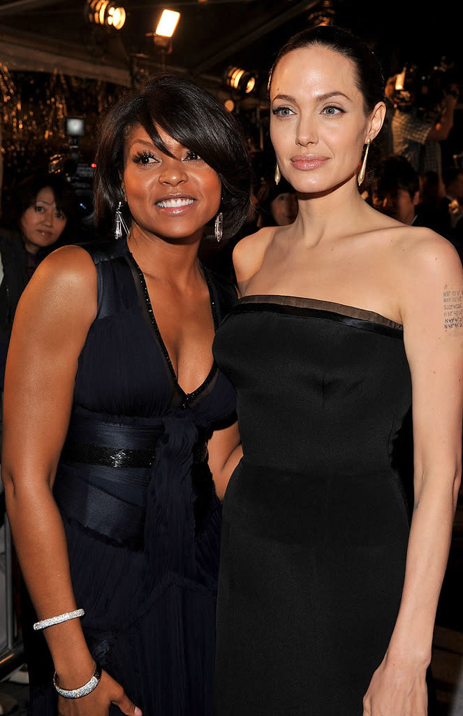 The Curious Case of Benjamin Button Premiere 2008 LA Taraji P. Henson Angelina Jolie