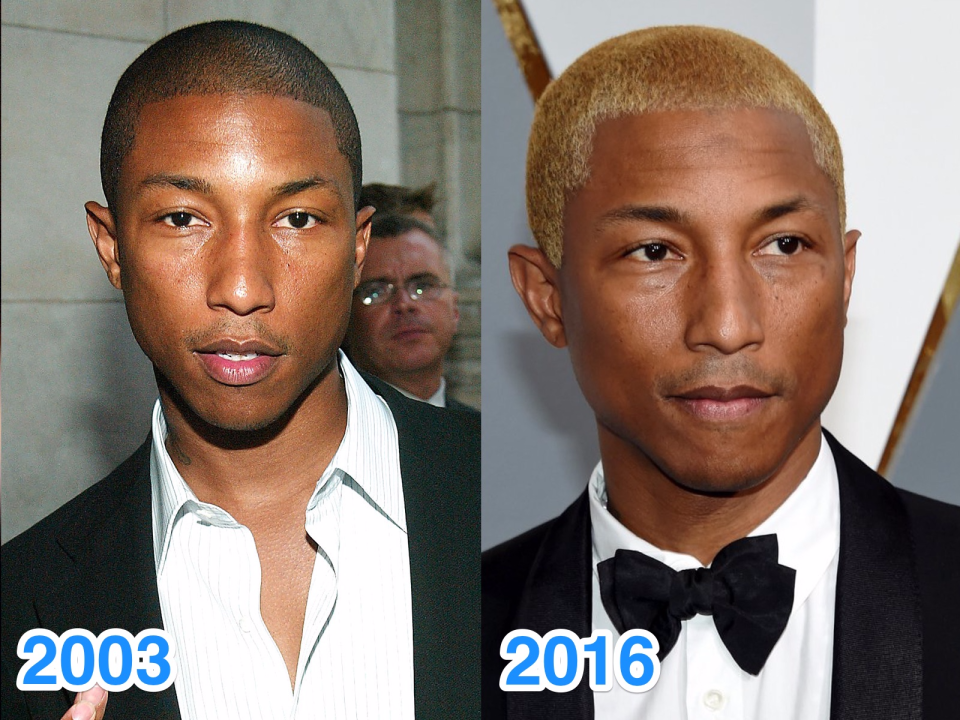 pharrell williams young old