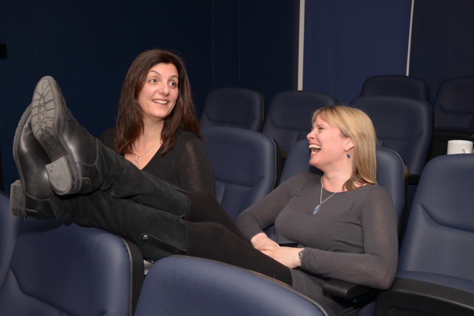 Lucy Ainsworth-Taylor, left, and fellow BueBolt founder Angela Barson are leaders in the VFX and CGI industry