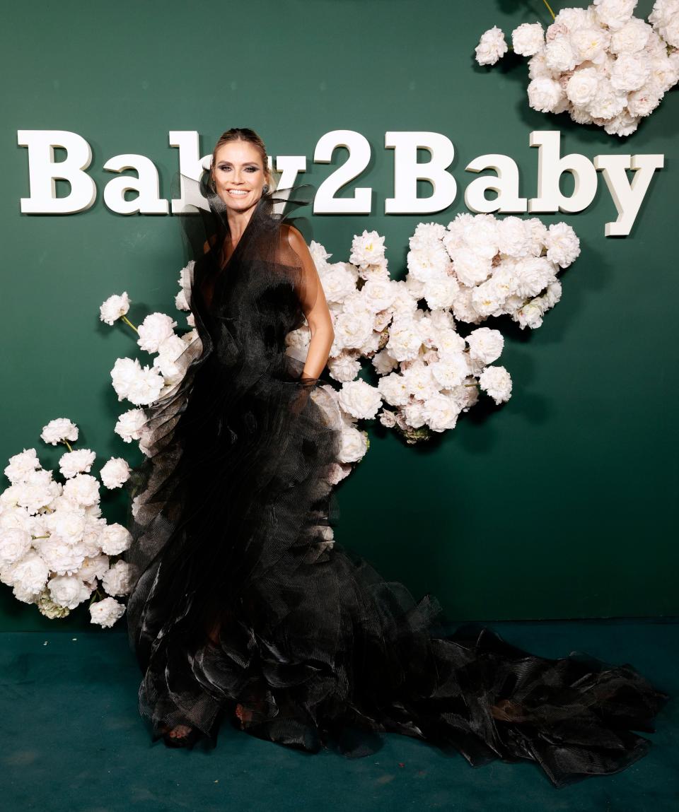 Heidi Klum at the Baby2Baby Gala.