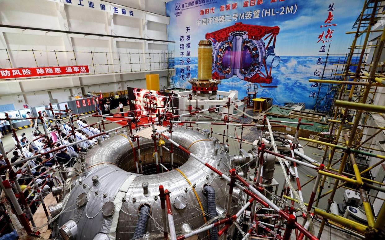 China is hoping its nuclear reactor will bring the world a step closer to sustainable fusion technology  - Visual China Group