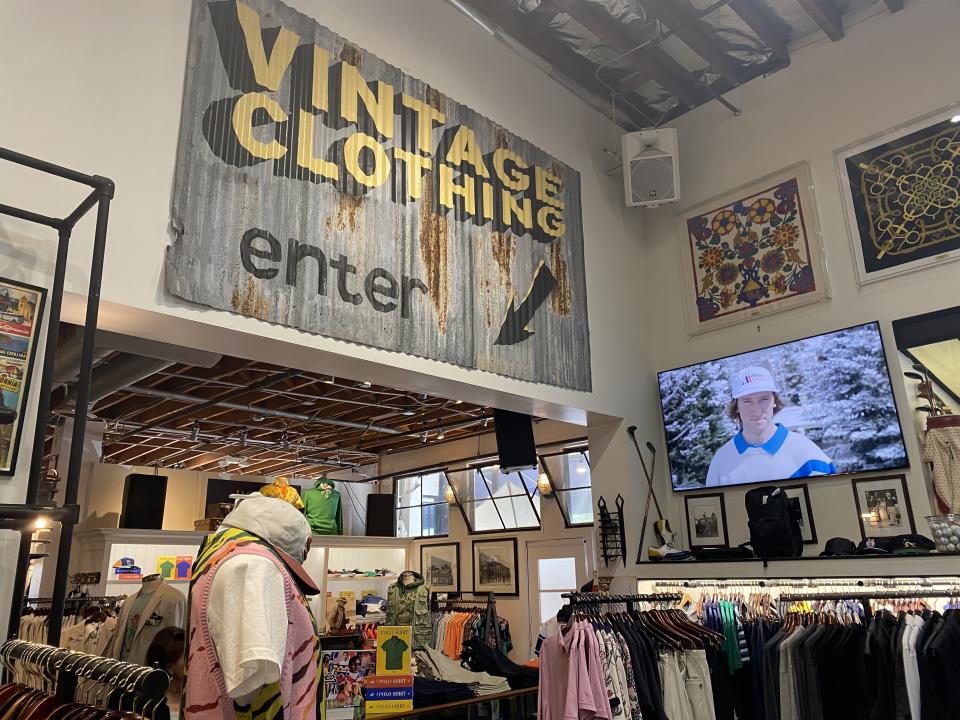 Inside American Rag in Los Angeles