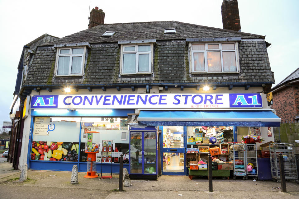 The A1 Convenience Store,  Kingstanding, Birmingham (Picture: SWNS)