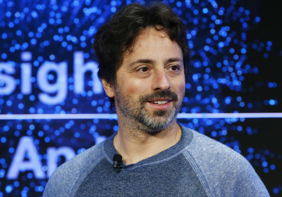 <p>Uno dei due fondatori di Google resta fuori dalla zona podio. Si tratta di Sergey Brin, che con un ricavo di 46,7 miliardi porta a 121,7 miliardi il proprio patrimonio (REUTERS/Ruben Sprich)</p> 