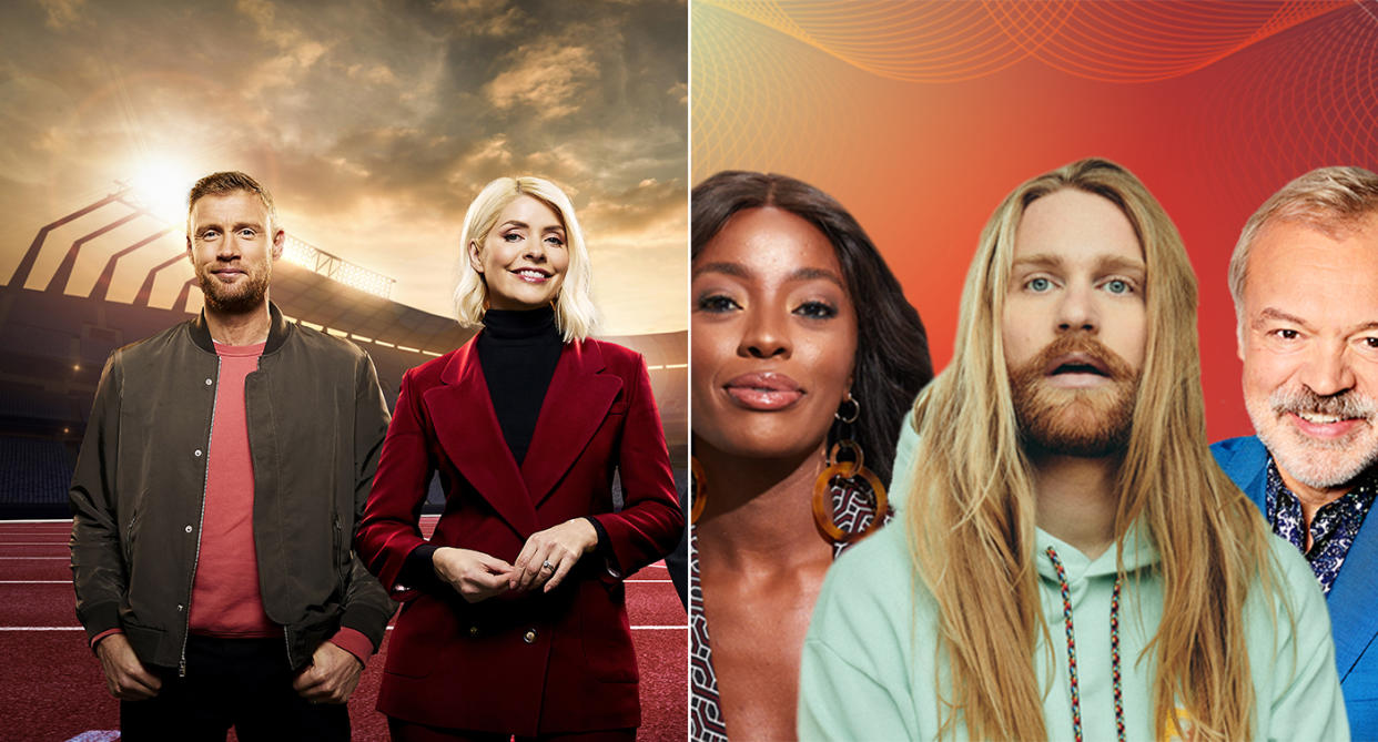 The Games and Eurovision are in this weekend's TV highlights. (ITV/BBC)