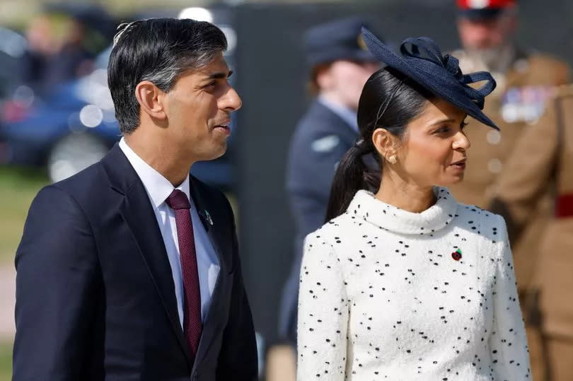 Prime Minister Rishi Sunak and his wife, Akshata Murty attended some of the Normandy commemorations