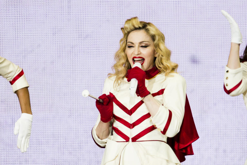 ***ARQUIVO***S&#xc3;O PAULO - SP - BRASIL, 04-12-2012- A cantora Madonna no estadio do Morumbi   (Foto: Adriano Vizoni/Folhapress)