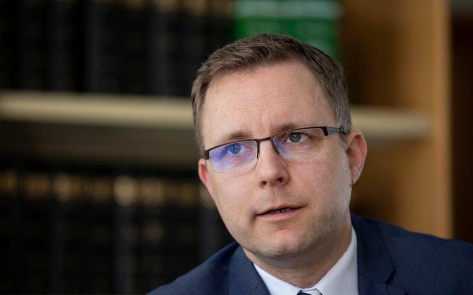 PHOTO:JEFF GILBERT 10th June 2020. Braunschweig, Germany. Hans Christian Wolters German prosecutor leading the investigation in Christian Bruckner suspected murderer of Madeleine McCann. Commission Mcc0095557 Assigned. DT News. - Jeff Gilbert