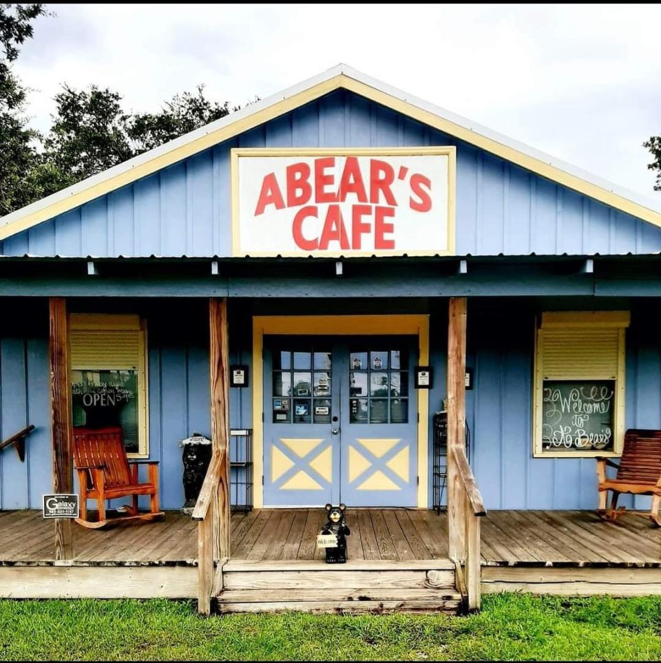 A-Bear’s Cafe, at 809 Bayou Black Drive, opened in 1963, making it the oldest operating restaurant in the community. The small, wood-frame building that houses the restaurant was built in 1922 and still has the original plank walls, ceiling and flooring.