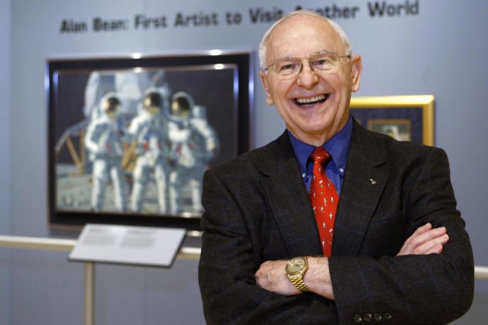 Alan Bean spent 31 hours on the moon (AP)