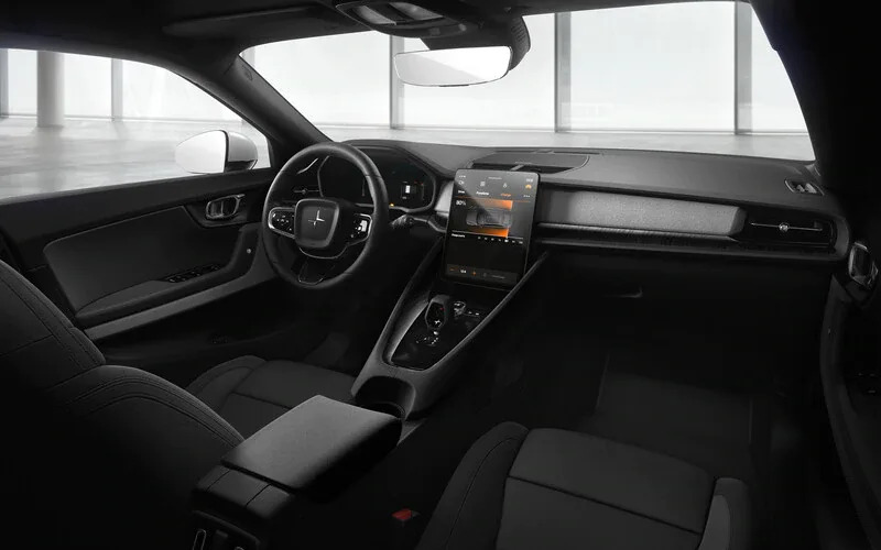 Polestar 2 infotainment system