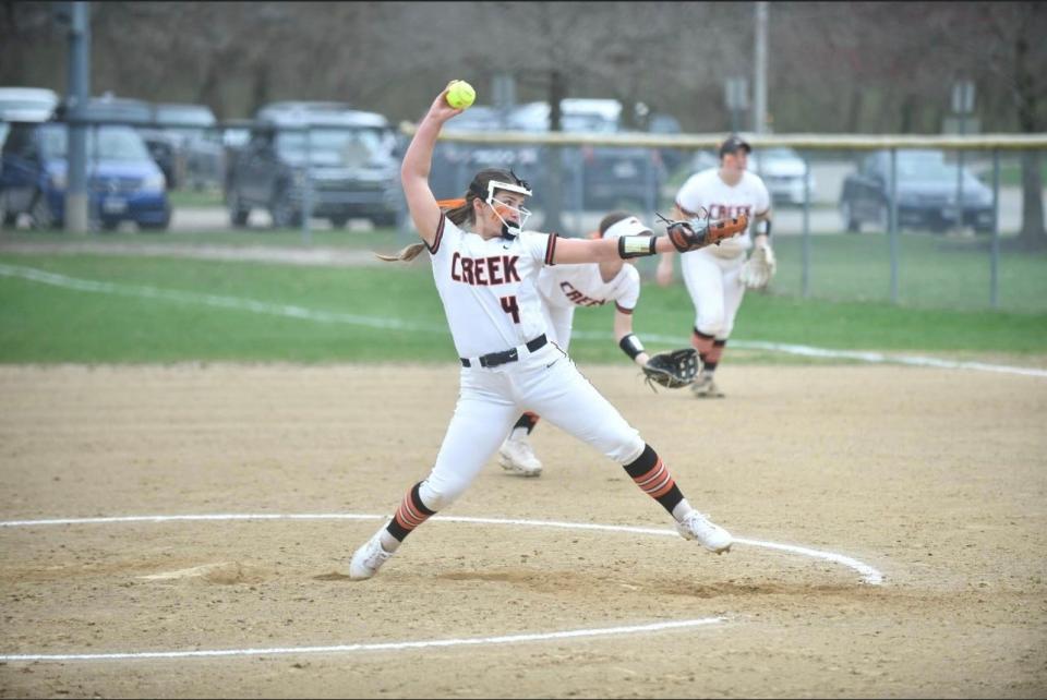 Beavercreek's Haley Ferguson is committed to the University of Michigan and was first-team All-Ohio last season.