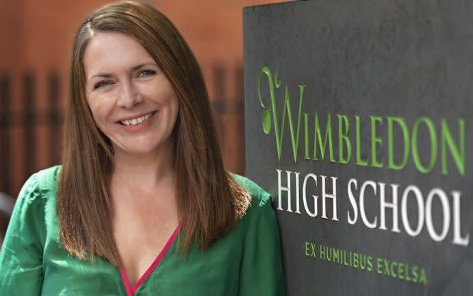 Fionnuala Kennedy, headmistress of Wimbledon High School, wants closer ties with boys’ schools to ‘make the progress we need’