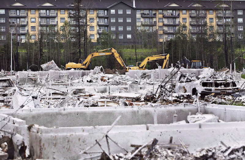 Looking back at Fort McMurray