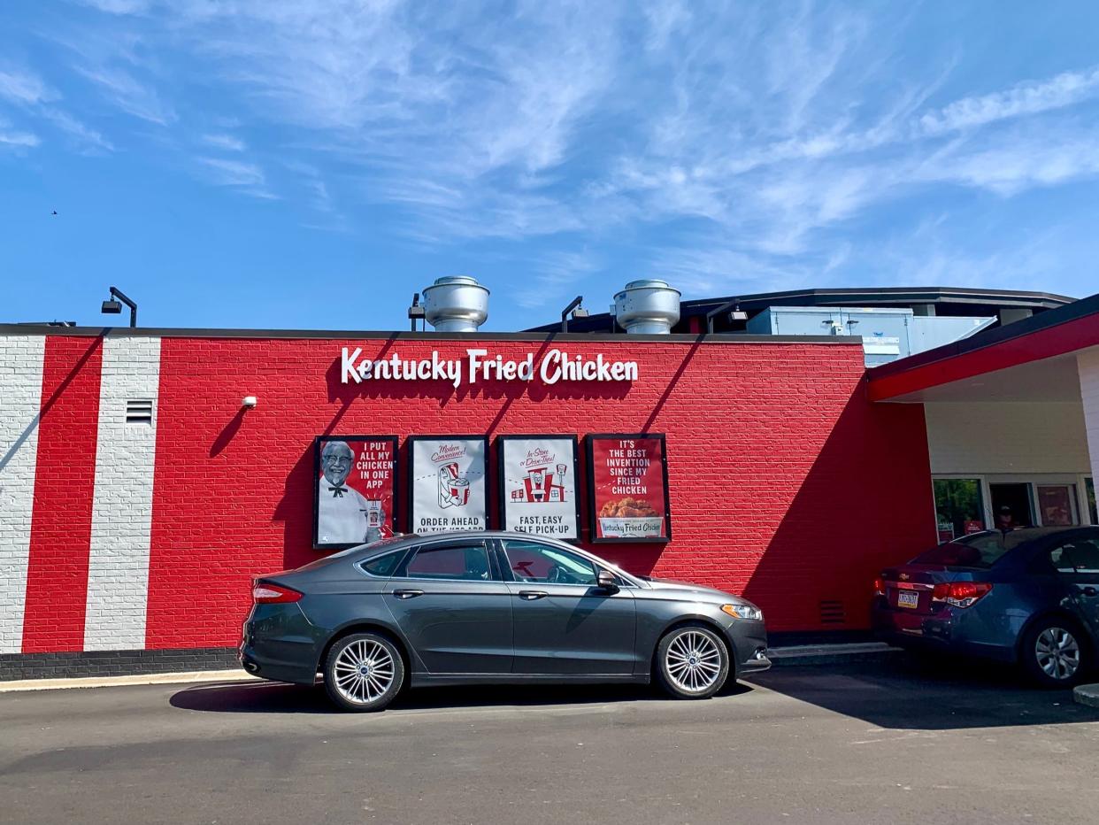 KFC Crystal Bucket drive thru