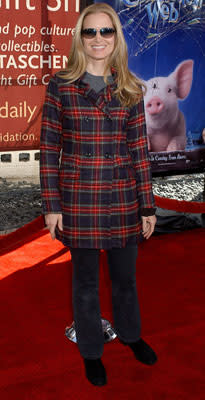 Bridget Fonda at the Hollywood premiere of Paramount Pictures' Charlotte's Web