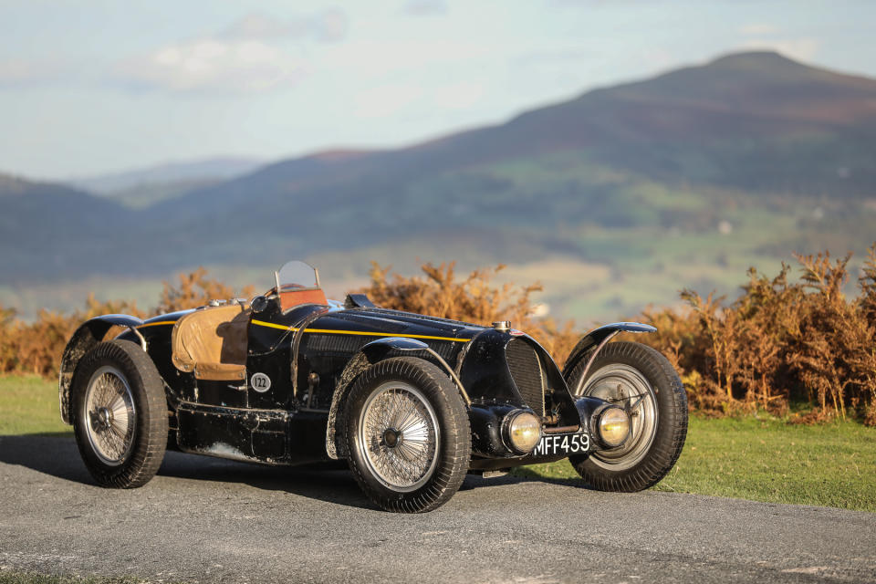 The historic King Leopold 1934 Bugatti Type 59S could fetch more than $12 million dollars when it goes up for sale at Gooding & Company's "Passion of a Lifetime" London auction April 1. 