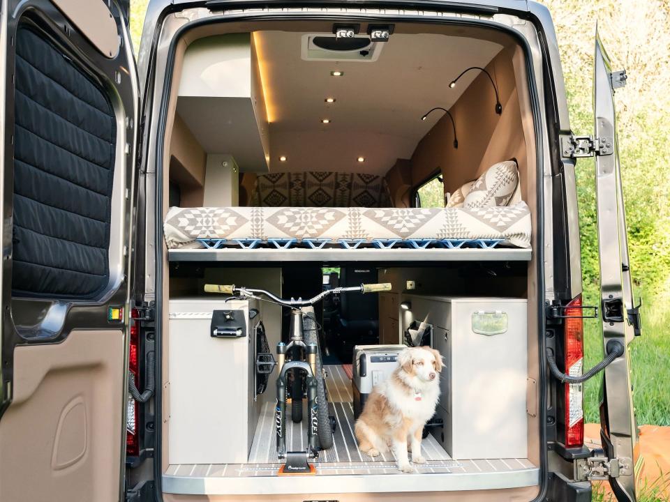 Benchmark Vehicles' Junior camper van 2019 Ford Transit