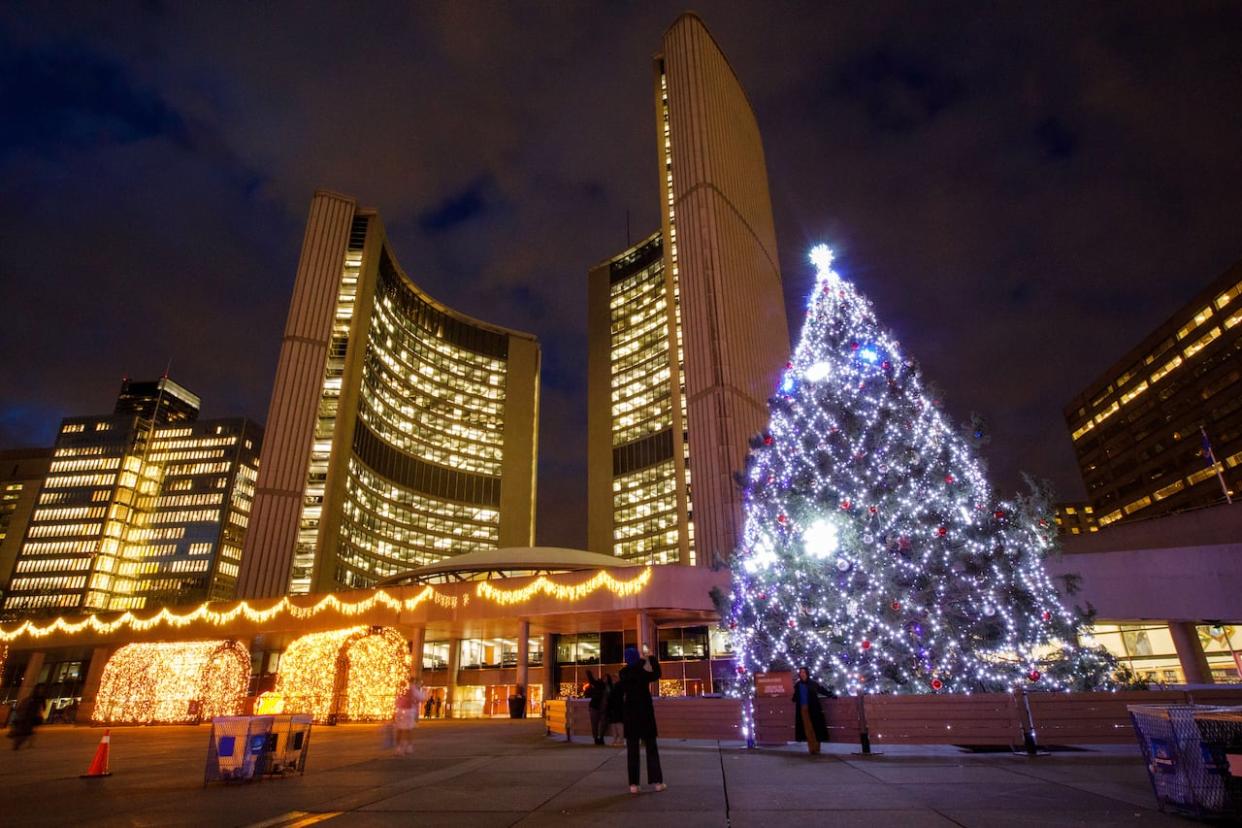 Toronto city councillors wrapped up their final meeting of 2023 with some important decisions on the city's financial future and two key renamings. (Alex Lupul/CBC - image credit)