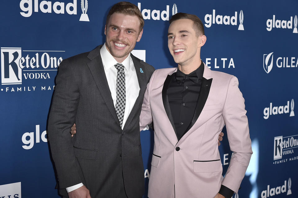 Gus Kenworthy and Adam Rippon