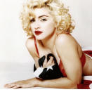 <p>Always one to seek controversy, Madonna wore a bra and an America flag for a PSA for MTV’s Rock the Vote organization. Many people might be looking at her bod, but I’m too busy wondering which lipstick she has on. </p>