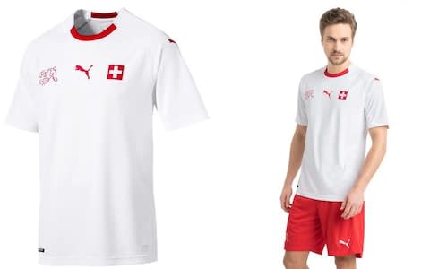 Switzerland 2018 World Cup away kit - Credit: Puma