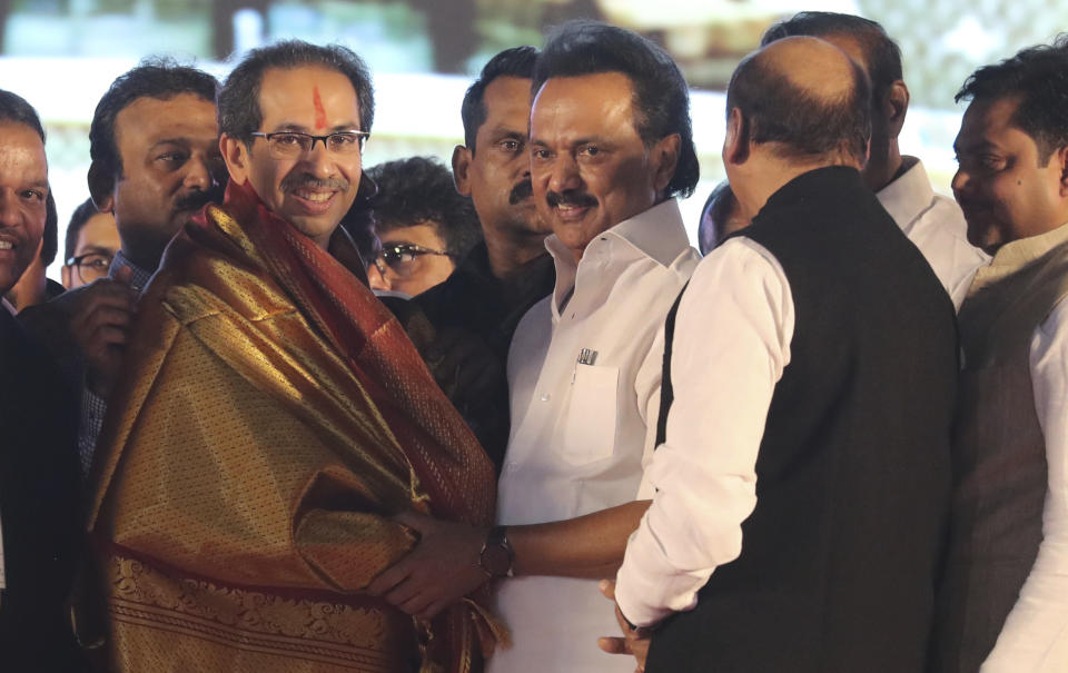 Uddhav takes oath